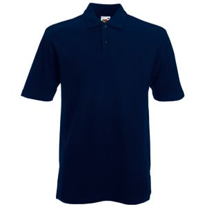 Поло мужское "Heavy Polo" (Глубокий темно-синий)