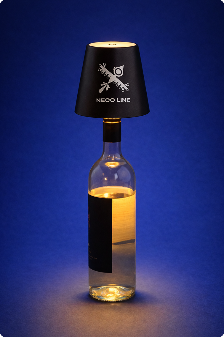 Настольная лампа BottleGlow Neco Line Asia