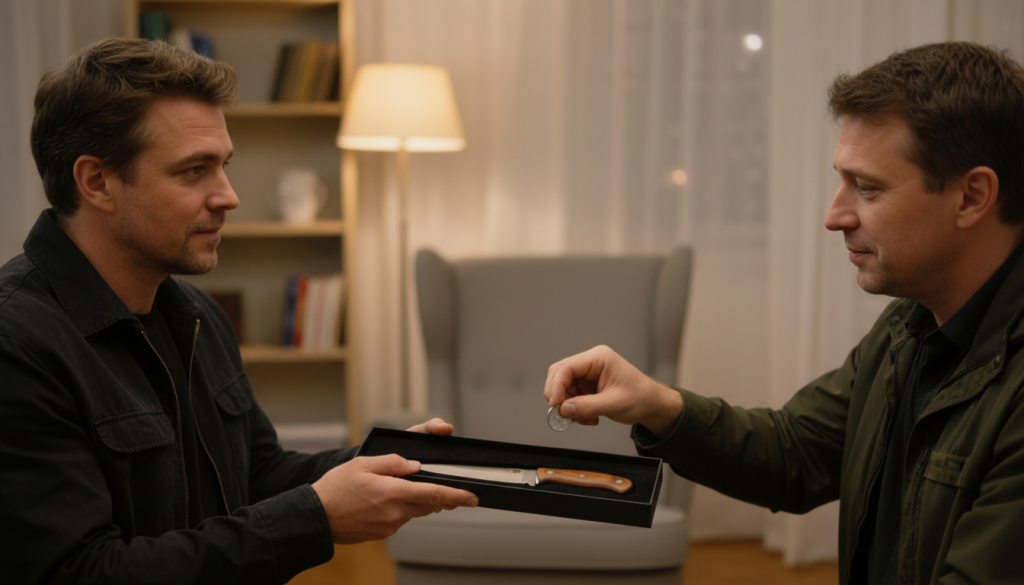 Как правильно дарить нож