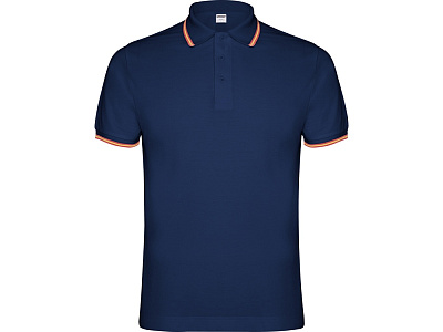 Рубашка поло Nation мужская (Синий нэйви)