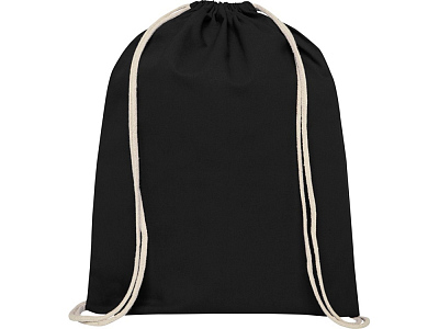 Рюкзак со шнурком Tenes из хлопка 140 г/м²