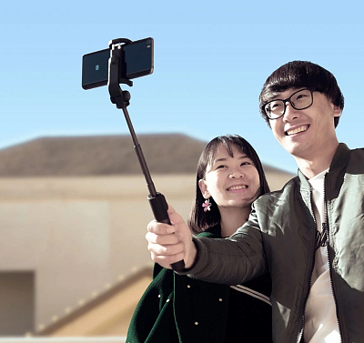 Монопод-трипод Xiaomi Mi Selfie Stick Tripod Bluetooth, серый
