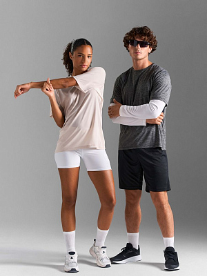 Футболка спортивная унисекс Storm, белая