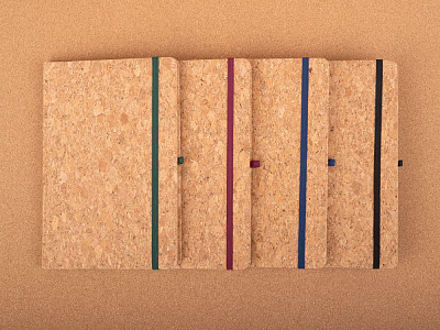 Блокнот Corkfolio, красный