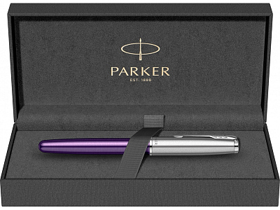 Ручка-роллер Parker Sonnet Essentials Violet SB Steel CT