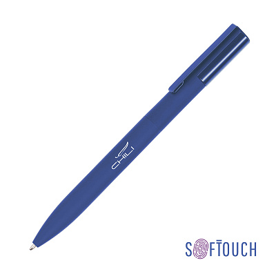 Ручка шариковая "Orion", покрытие soft touch, темно-синий (Тёмно-синий)