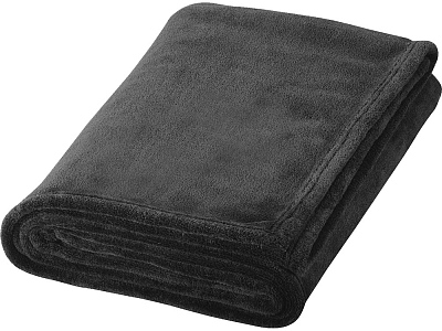 Супермягкий плед Bay из корал-флиса (Чёрный)