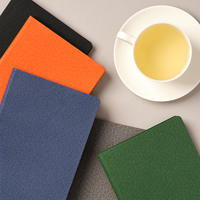 Ежедневник Твид (Tweed) недатированный, оранжевый