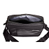 Сумка кросс-боди TORBER, черный, нейлон, 28х22х6 см - Фото 5