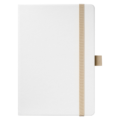 Ежедневник Арктик (Arctic) недатированный, белый/серый