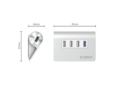 USB-концентратор M3H4-U32