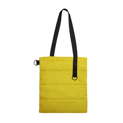 Шоппер Superbag Bubble, с магнитной кнопкой (желтый с черным)