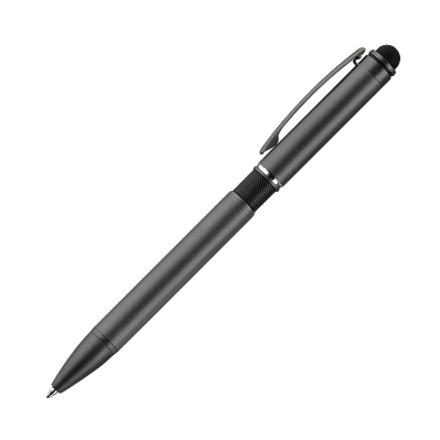 Шариковая ручка IP Chameleon, черная (Серый, черный)