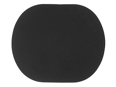 Патч Овал, soft-touch (Чёрный)