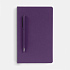 Ежедневник Magnet Shall, недатированный, фиолетовый - Фото 3