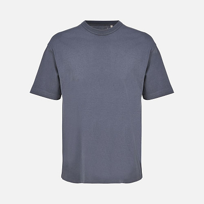 Футболка оверсайз мужская Boxy Men, темно-серая (графит) (Графит)