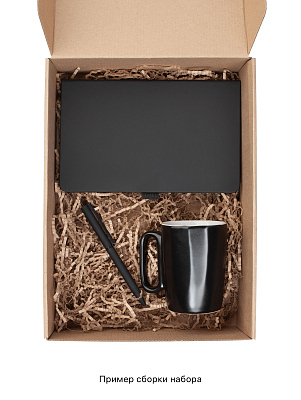 Кружка керамическая "Calypso" 250 мл, черный с белым