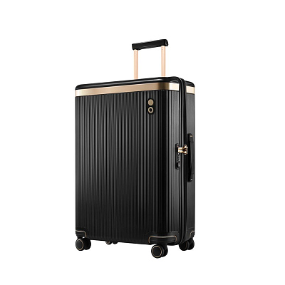 Чемодан Dynasty S, черный (Чёрный)