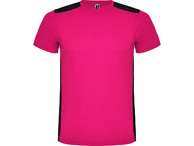 Спортивная футболка Detroit детская (Яркая фуксия/черный)