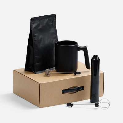 Набор для приготовления кофе True Brew, черный (Чёрный)