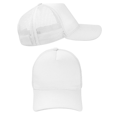 Бейсболки LEADER mesh (Белый)