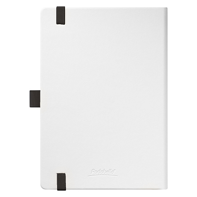 Ежедневник Арктик (Arctic) недатированный, белый/черный