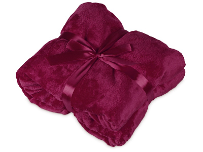 Плед мягкий флисовый Fancy (Бордовый)