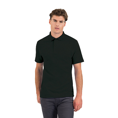 Футболка теннисная ID.001, золотисто-желтый (Чёрный)