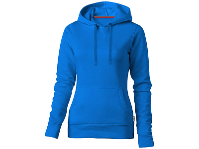 Толстовка Alley женская с капюшоном (Небесно-голубой)