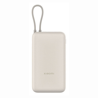 ПЗУ со встроенным кабелем Xiaomi 33W Power Bank 20000, бежевый