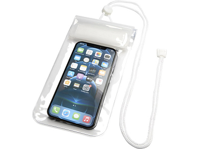 Водонепроницаемый чехол для телефона Dombay, L (Белый)