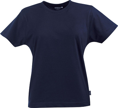 Футболка женская Ladies American T, темно-синяя (Темно-синий)