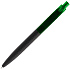 Ручка шариковая Prodir QS01 PRT-T Soft Touch, черная с зеленым - Фото 4