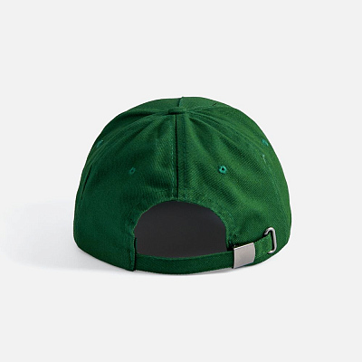 Бейсболка Long Beach, темно-зеленая