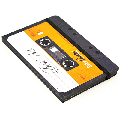 Записная книжка в клетку 15.5x21 Кассета R1-2443544 (Оранжевый)