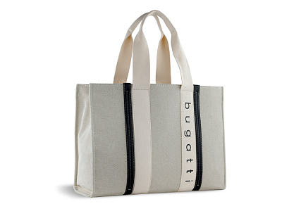 Сумка-тоут женская Ambra (Бежевый, черный)