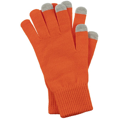 Перчатки сенсорные Urban Flow, желтые (Оранжевый)