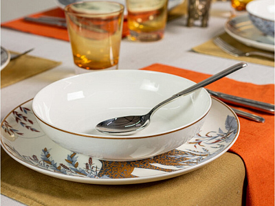 Суповая тарелка S.PLATE 2 UNI WHT (Белый)