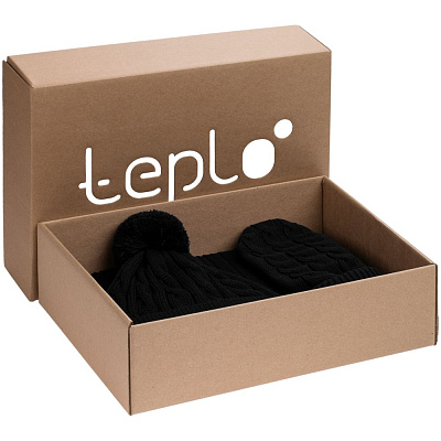 Набор Heat Trick, синий меланж (Чёрный)