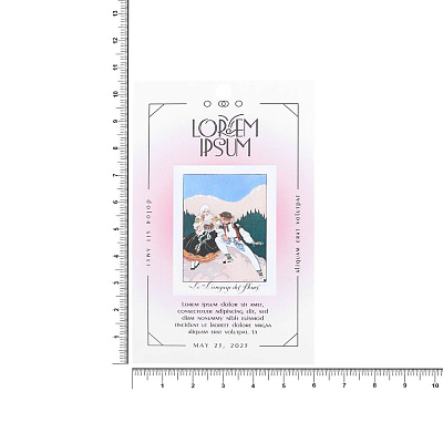 Заготовка из бумаги Paper, S