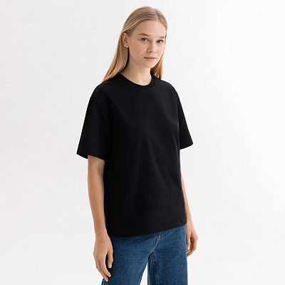 Футболка унисекс RUST, 240 гр., черная, размер XL (Чёрный)