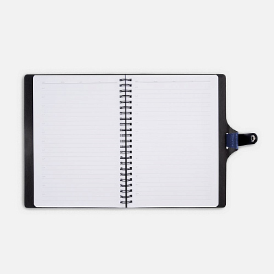 Ежедневник Strep Front на заказ, недатированный, синий