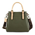 Сумка женская BUGATTI Ella, оливковая, полиуретан, 27х12х23,5 см - Фото 6