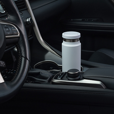 Термобутылка вакуумная герметичная Аллегра (Allegra), синяя