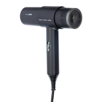 Фен DEWAL BEAUTY Triumph, черный, 1800-2000 Вт, бесщеточный мотор, 1 насадка, 1 диффузор