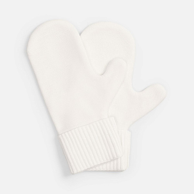 Варежки Yong, оранжевые (Белый)