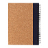 Блокнот на спирали Cork с ручкой - Фото 7