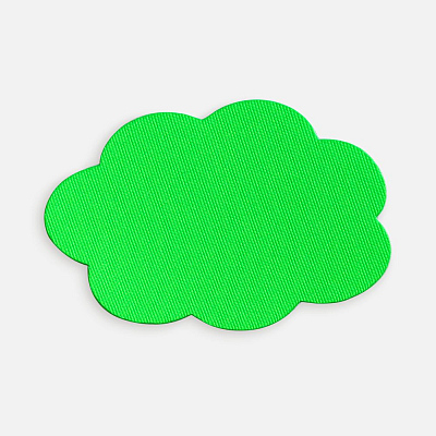 Наклейка тканевая Lunga Calum, L  неон (Зеленый)