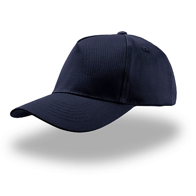 Бейсболка детская KID START FIVE, 5 клиньев, застежка на липучке (Тёмно-синий)