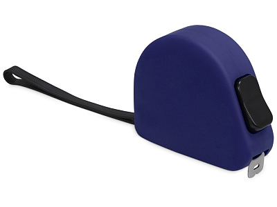 Рулетка Meter софт-тач, 3м (Тёмно-синий)